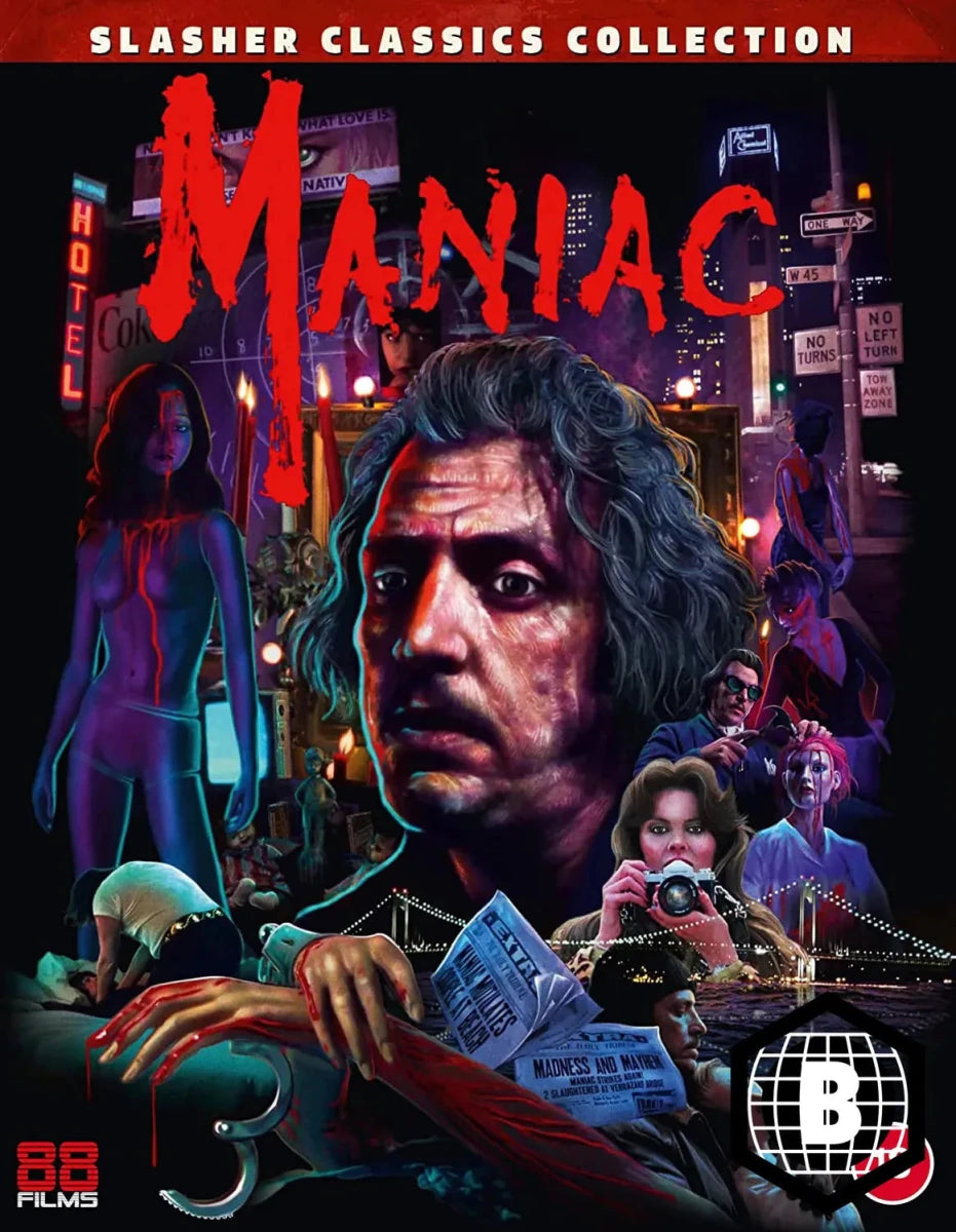 Maniac (Region B) w/SLIP - New Blu - Ray