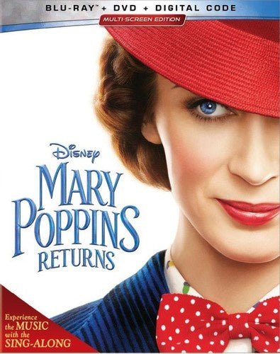 Mary Poppins Returns - New Blu - Ray