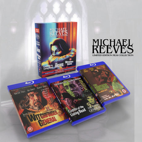 Michael Reeves Film Collection (Limited Collector's Edition, Region B) - New Blu - Ray
