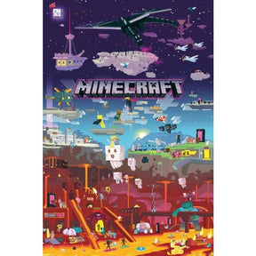 Minecraft World Beyond Poster PICKUP ONLY - Posters/Stickers/Art