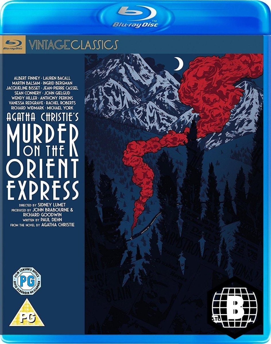 Murder on the Orient Express (1974, Region B) - New Blu - Ray