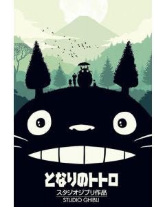 My Neighbor Totoro Shadow Poster PICKUP ONLY - Posters/Stickers/Art