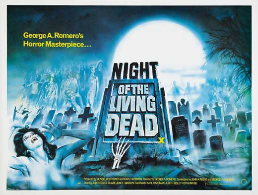 Night of the Living Dead Poster 11x17