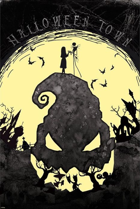 Nightmare Before Christmas Oogie Boogie Poster PICKUP ONLY - Posters/Stickers/Art