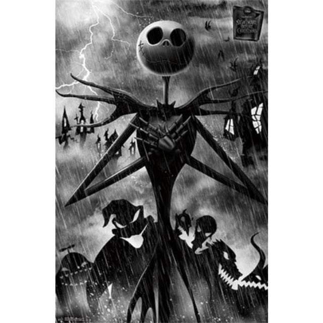 Nightmare Before Christmas Shadows Poster PICKUP ONLY