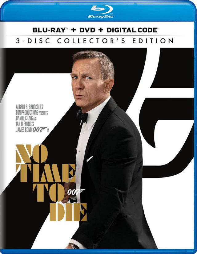 No Time to Die - New Blu - Ray