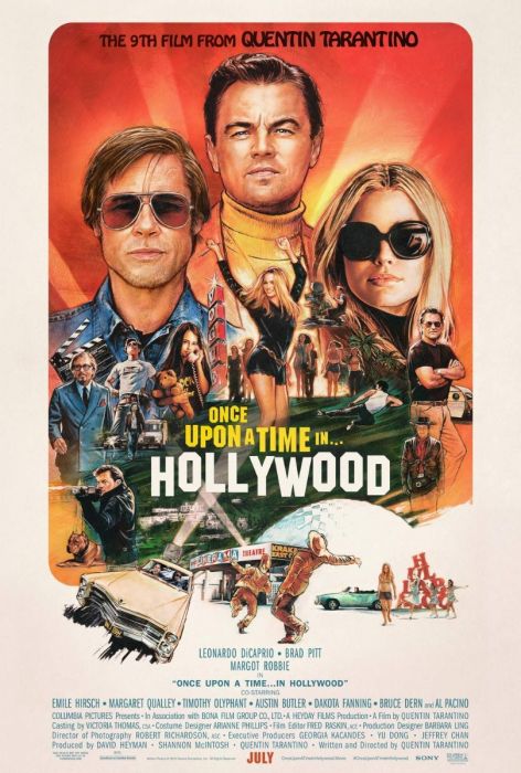 Once Upon a Time in Hollywood Poster - Posters/Stickers/Art