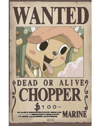 One Piece Wanted Chopper Poster PICKUP ONLY