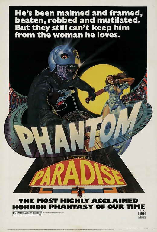 Phantom of the Paradise Poster 11x17