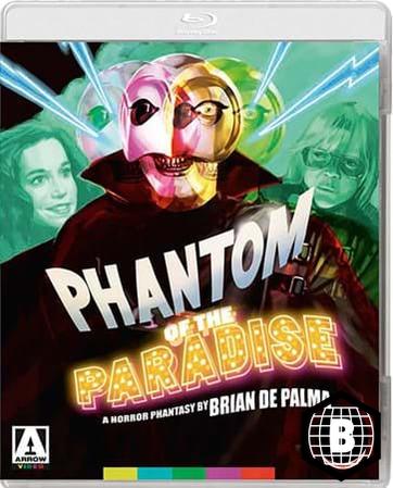 Phantom of the Paradise (Region B) w/BOOKLET USED - Used Blu - Ray