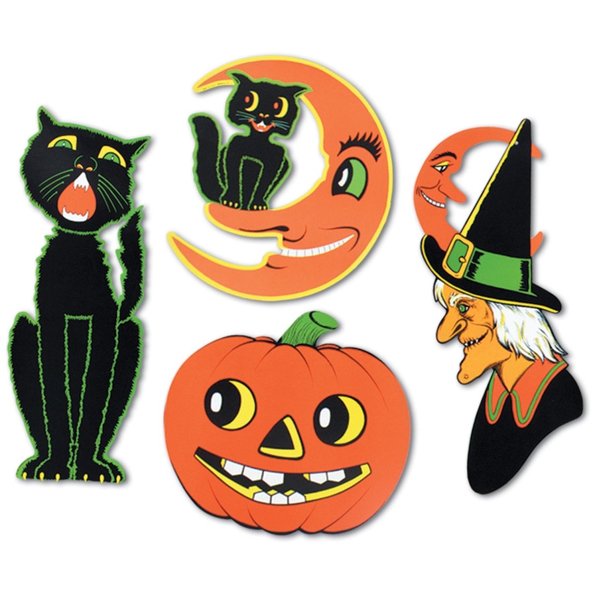 Pkgd Halloween Cutouts 14"-23" (Local Pickup Only)