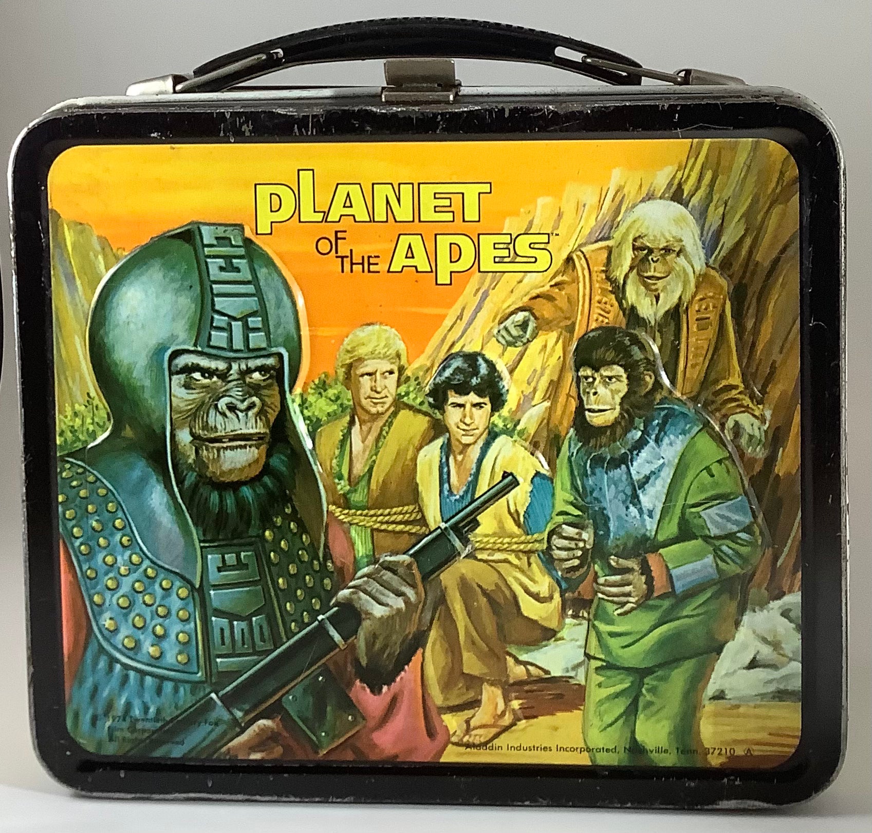 Planet of the Apes Aladdin Lunch box & Thermos – Orbit DVD Planet of the Apes Aladdin Lunch box & Thermos – Orbit DVD
