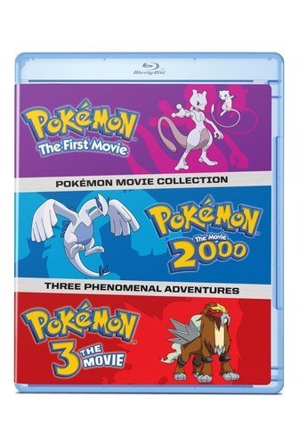 Pokemon The First 3 Movies - New Blu - Ray