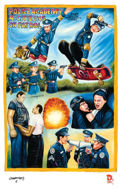 Police Academy 4 Ghanaian Poster - Posters/Stickers/Art