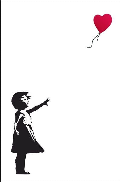 Poster Banksy Balloon Girl PICKUP ONLY - Posters/Stickers/Art