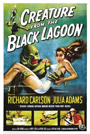 Poster Creature from the Black Lagoon PICKUP ONLY - Posters/Stickers/Art