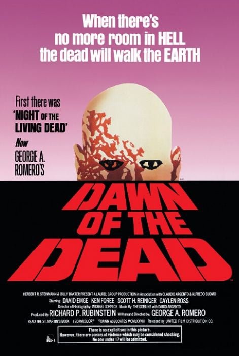 Poster Dawn of the Dead PICKUP ONLY - Posters/Stickers/Art
