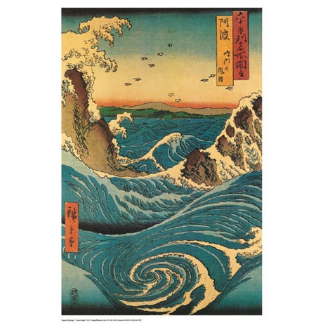 Poster Navarro Rapids by Hiroshige PICKUP ONLY