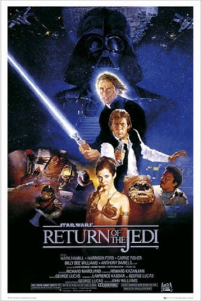 Poster Return of the Jedi B Style PICKUP ONLY - Posters/Stickers/Art