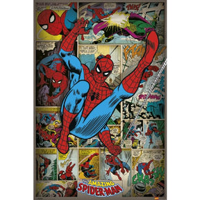 Poster Spider - Man Retro PICKUP ONLY - Posters/Stickers/Art