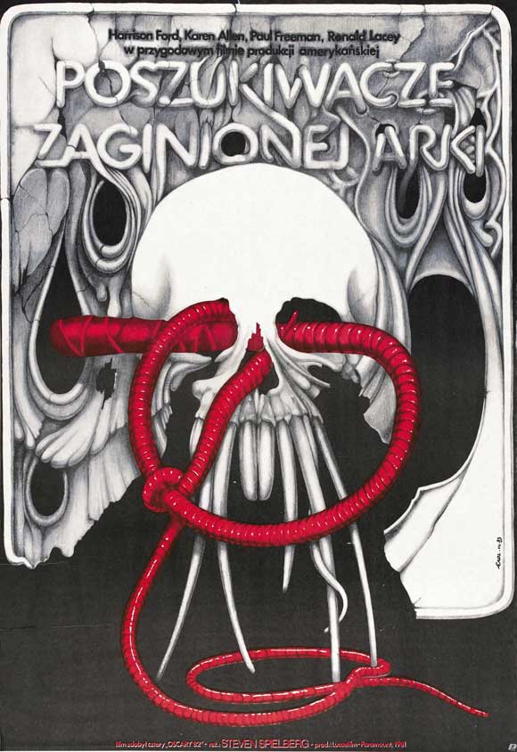 Raiders of the Lost Ark Polish Poster 11x17