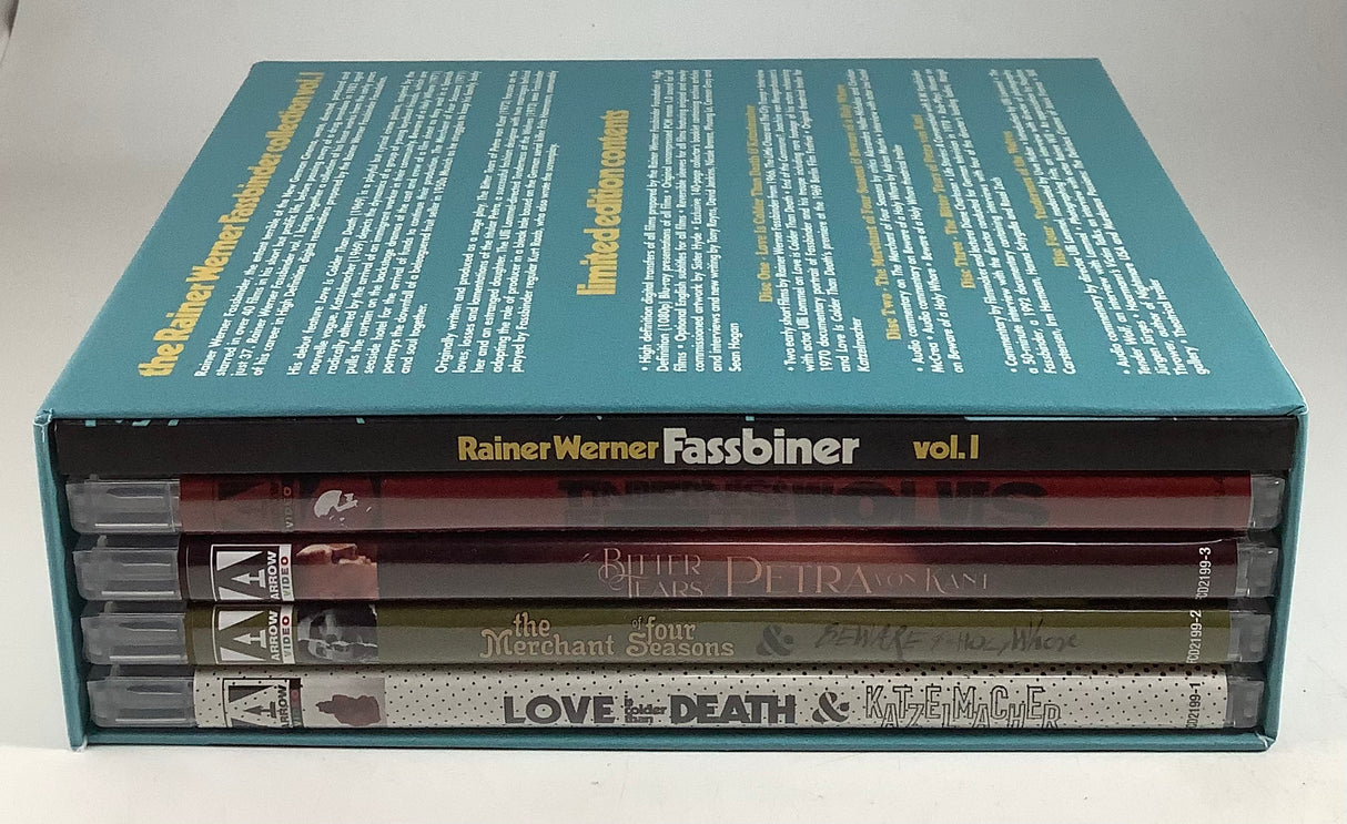 Rainer Werner Fassbinder Collection Volume 1 (Limited Edition, Region B) USED