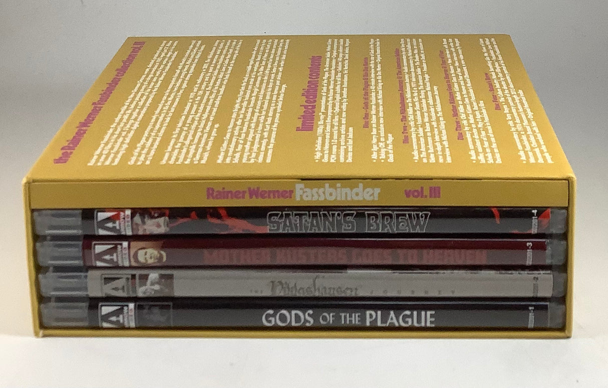 Rainer Werner Fassbinder Collection Volume 3 (Limited Edition, Region B) USED