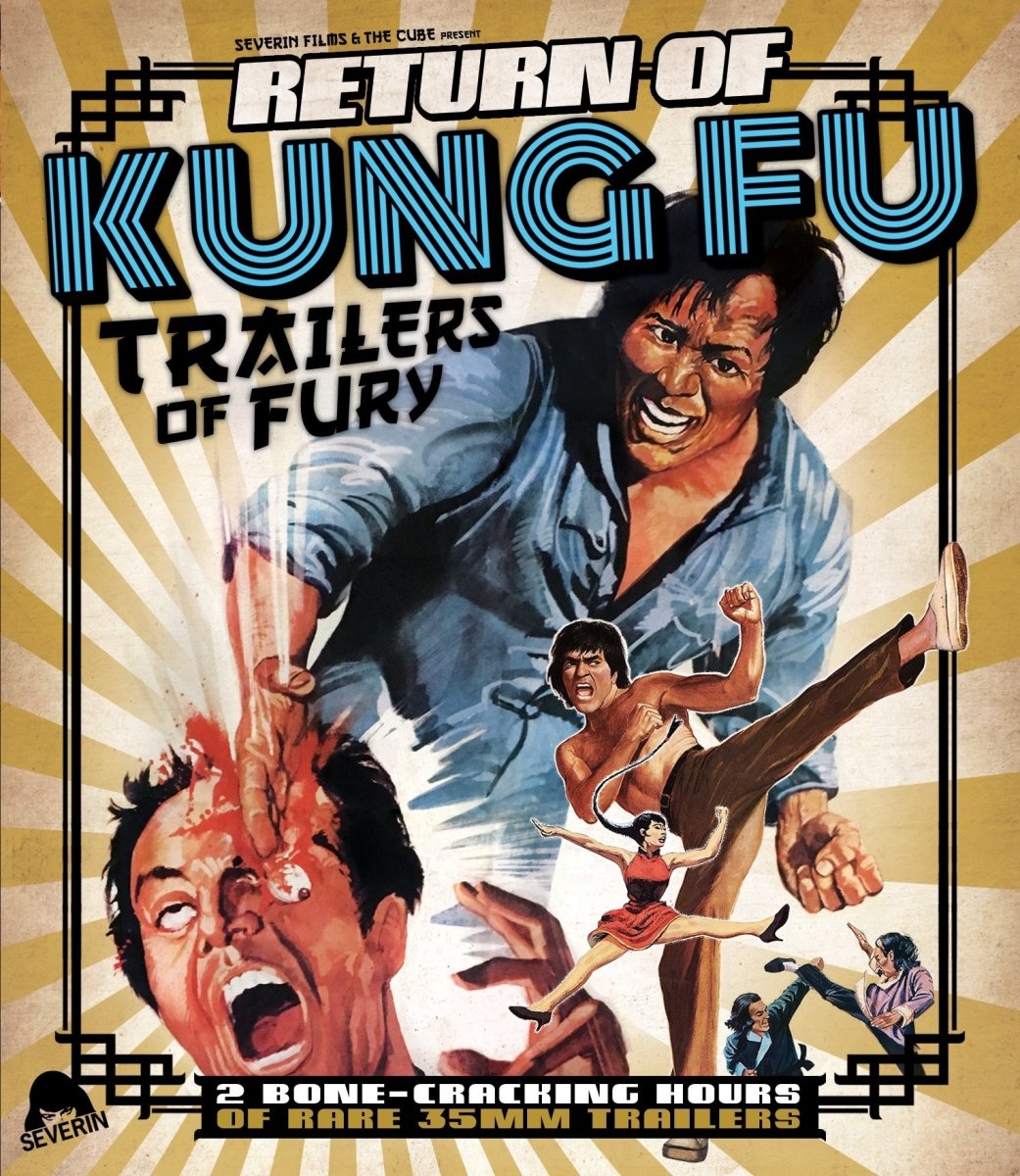 Return of Kung Fu Trailers of Fury - New Blu - Ray