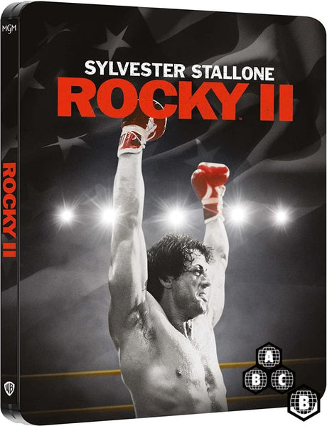 Rocky II (4K UHD Steelbook, 2 Discs, Region Free/B)