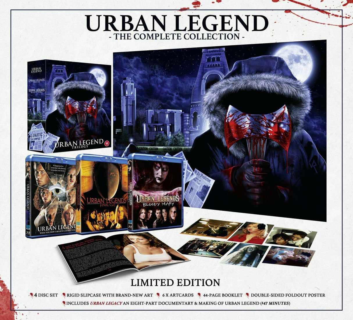 Urban Legend: The Complete Collection (Limited Edition, Region B)