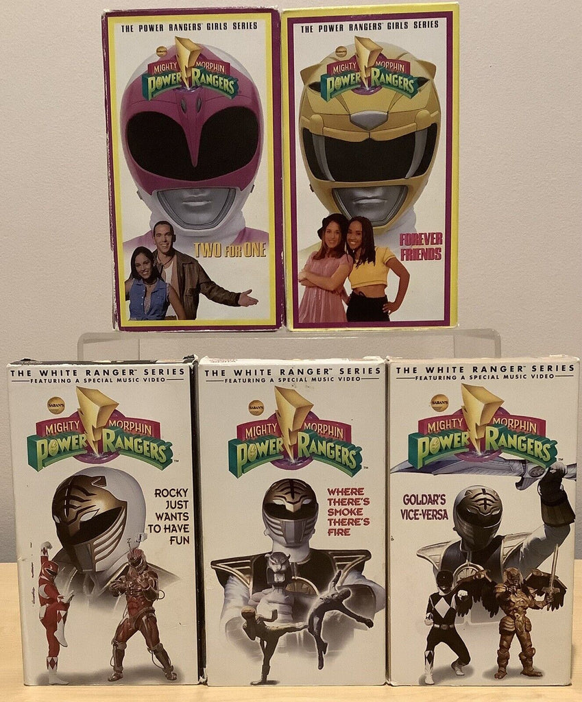 Mighty Morphin Power Rangers VHS Lot of 18 – Orbit DVD