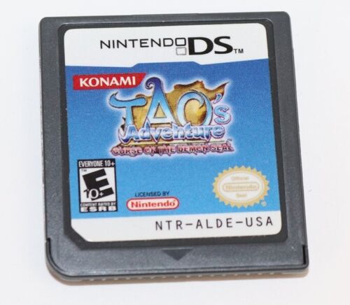 Tao's Adventure Curse Of The Demon Seal Nintendo DS LOOSE