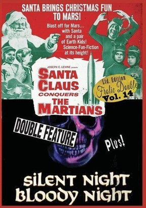 Santa Claus Conquers The Martians / Silent Night, Bloody Night (DVD) - New DVD