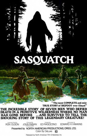 Sasquatch Poster 11x17