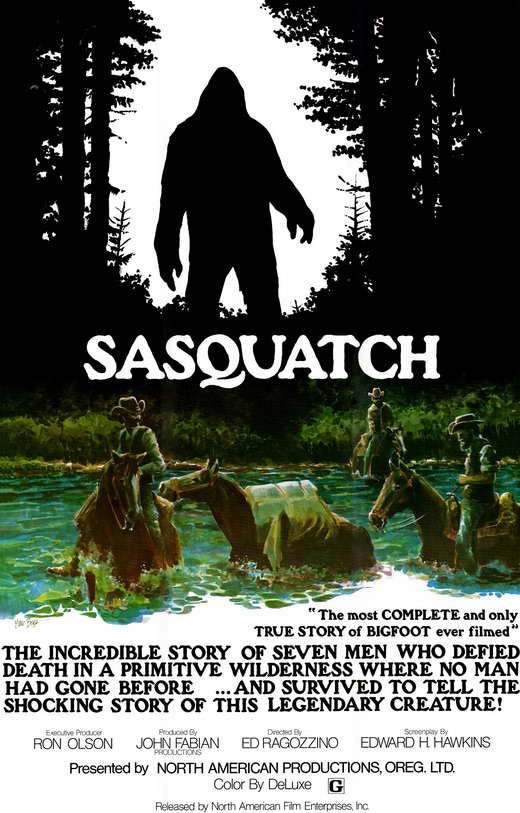 Sasquatch Poster 11x17