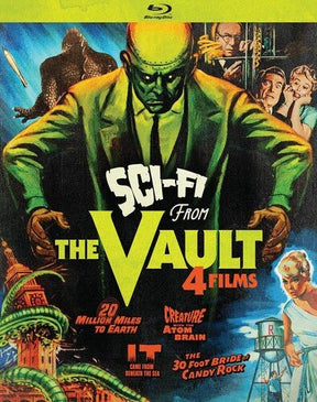 Sci - Fi From the Vault: 4 Films w/SLIP - New Blu - Ray