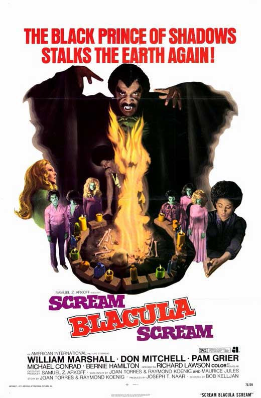 Scream Blacula Scream Poster 11x17