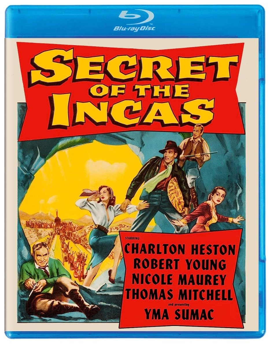 Secret of the Incas (Kino) - New Blu - Ray