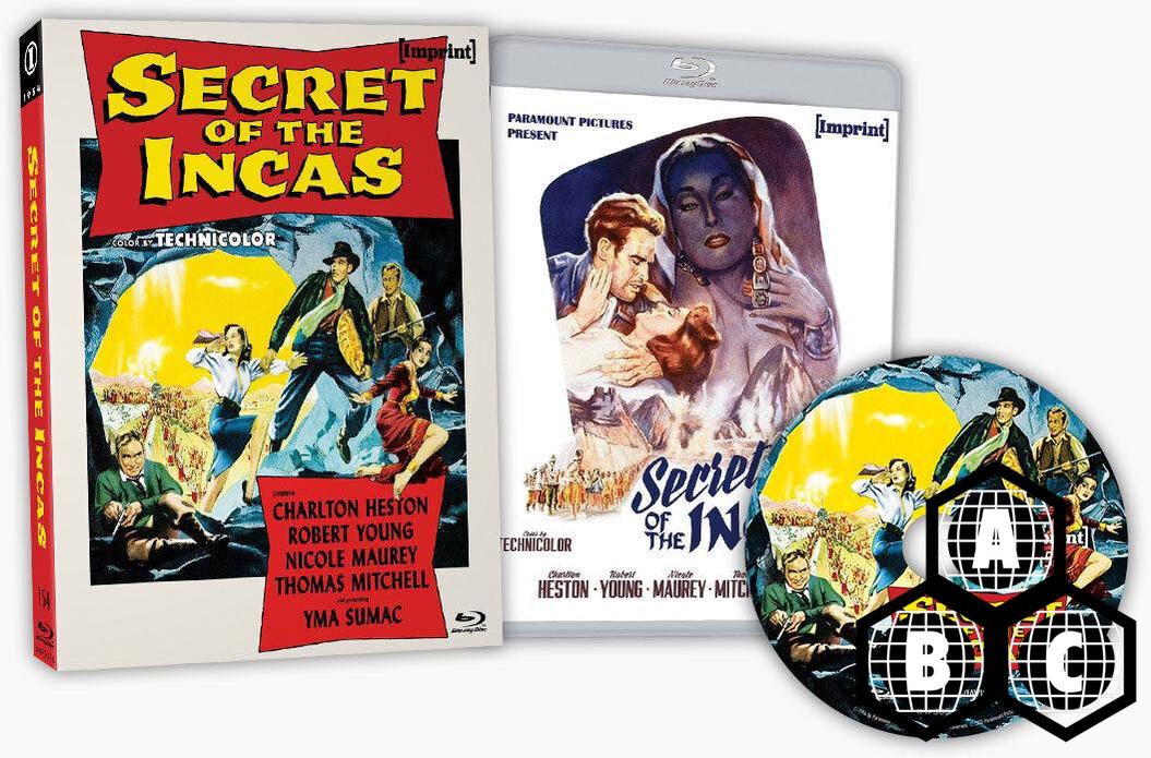 Secret of the Incas (Limited Edition, Region Free) w/SLIP