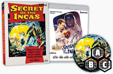 Secret of the Incas (Limited Edition, Region Free) w/SLIP