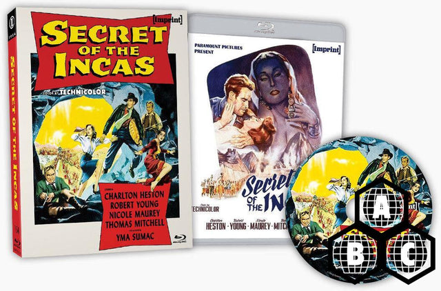 Secret of the Incas (Limited Edition, Region Free) w/SLIP
