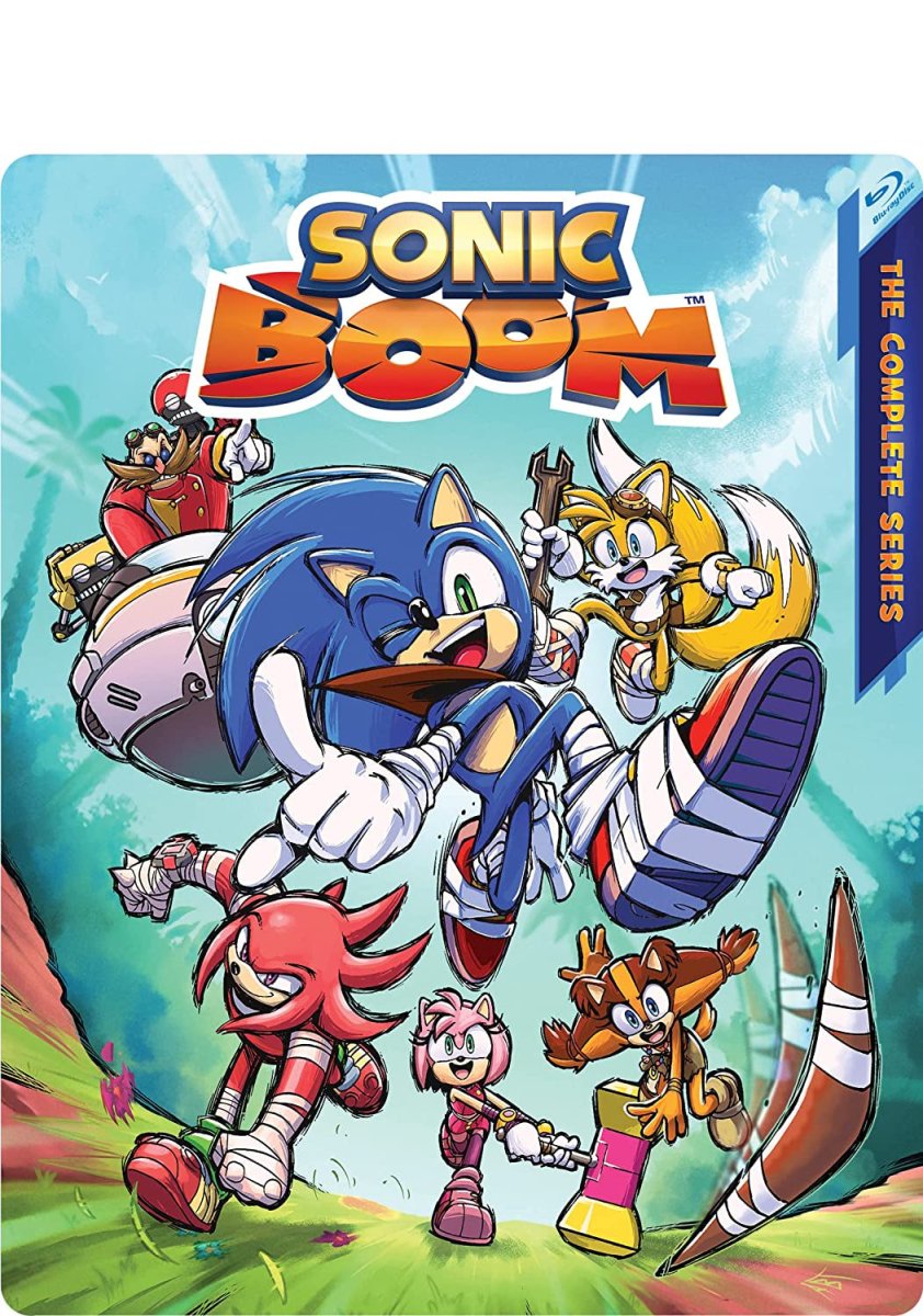 Sonic Boom: The Complete Series (Limited Edition Steelbook) - New Blu - Ray
