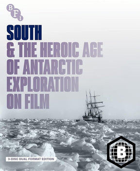 South & The Heroic Age of Antarctic Exploration on Film w/SLIP (Region B)