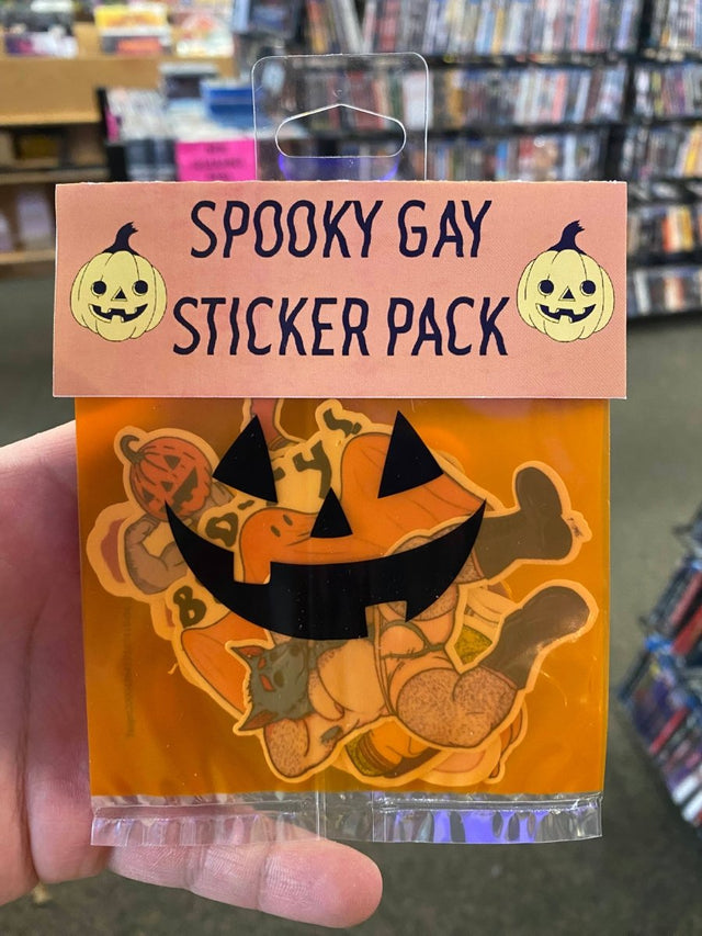 Spooky Gay Sticker Pack - Local Artists