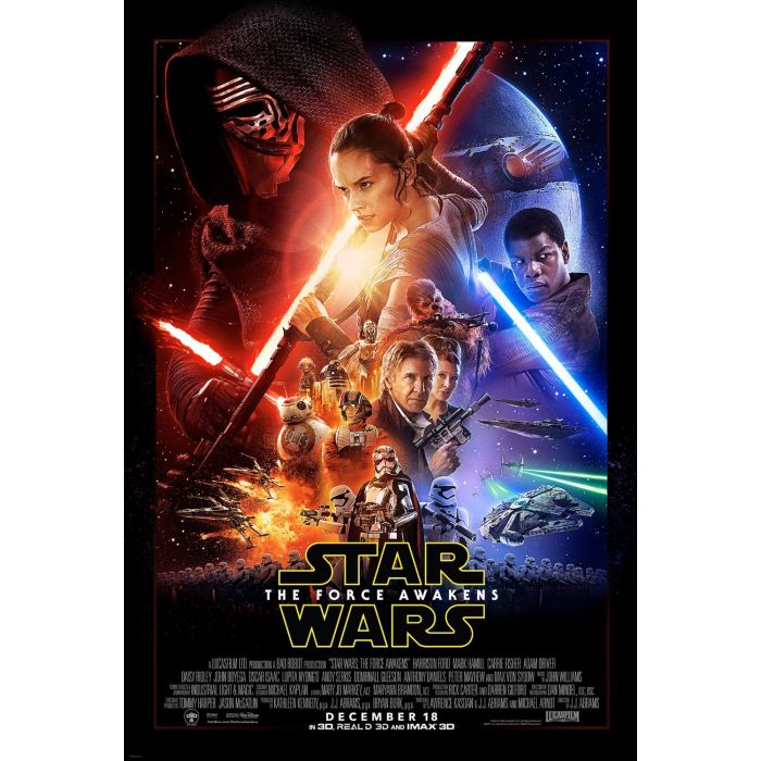 Star Wars Episode VII Poster PICKUP ONLY - Posters/Stickers/Art