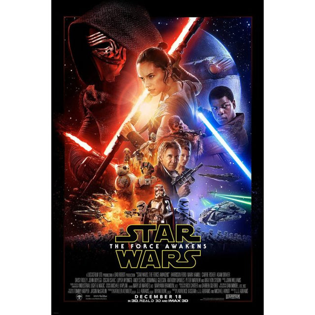 Star Wars Episode VII Poster PICKUP ONLY - Posters/Stickers/Art