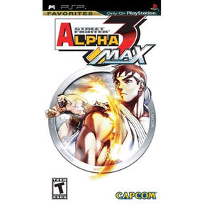 Street Fighter Alpha 3 Max PSP USED - Video Games - Playstation PSP