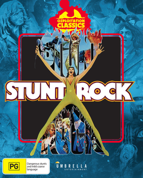 Stunt Rock (Region Free) w/SLIP USED