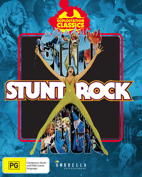 Stunt Rock (Region Free) w/SLIP USED
