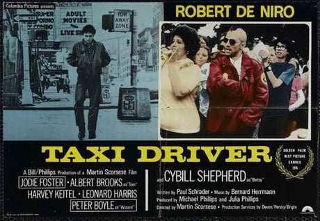 Taxi Driver Poster Style B 11x17